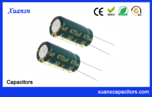 What are the properties of electrolytic capacitors