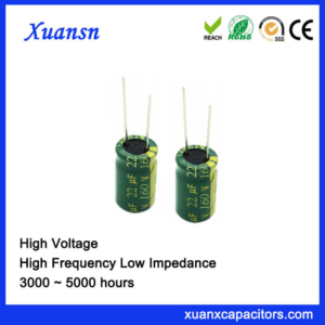 Low Impedance 160v 22uf Electrolytic Capacitor For Sale