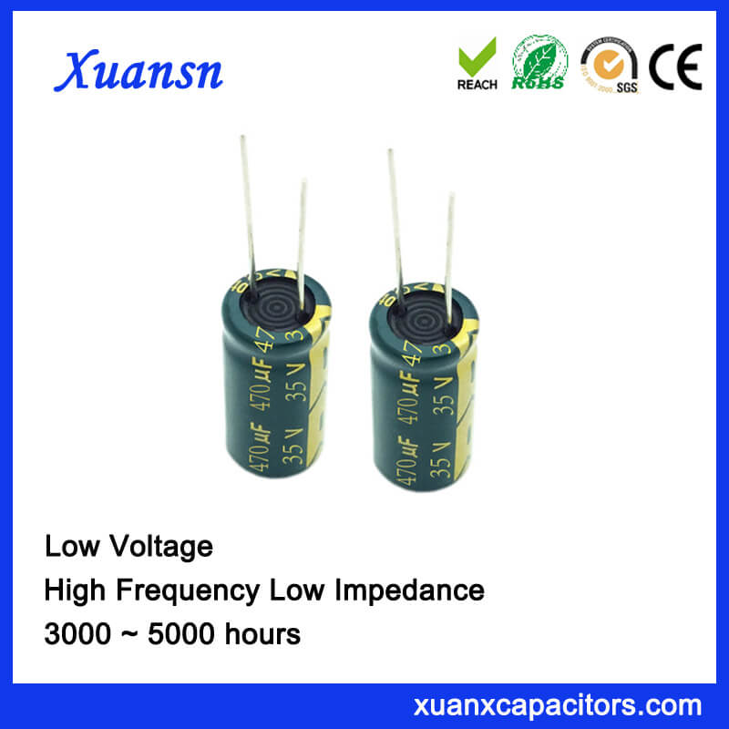 Audio Grade Electrolytic Capacitors 35V 470V High Frequency