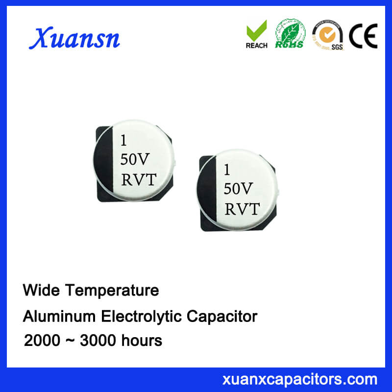 1uf 50v Chip Type Surface Mount Electrolytic Capacitor