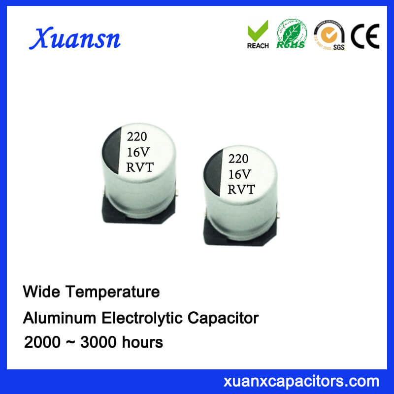 220uf 16v Chip Type Electrolytic Capacitor SMD For Sale