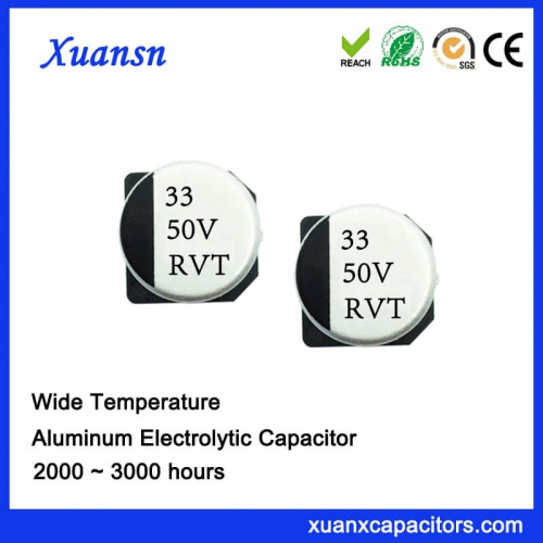 Chip 33UF 50V Standard Aluminum Electrolytic Capacitor