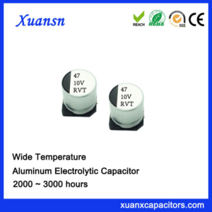 China SMD 47uf 10v Electrolytic Capacitor Chip Type