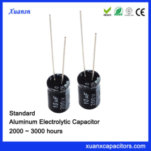 DIP 10UF 200V Aluminum Eelctrolytic Capacitor