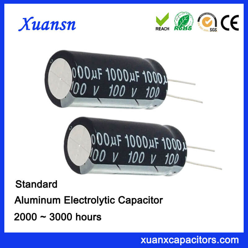 1000UF Aluminum Electrolytic Capacitors For Adapter