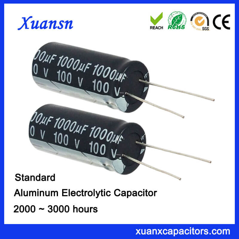 1000UF Aluminum Electrolytic Capacitors For Adapter