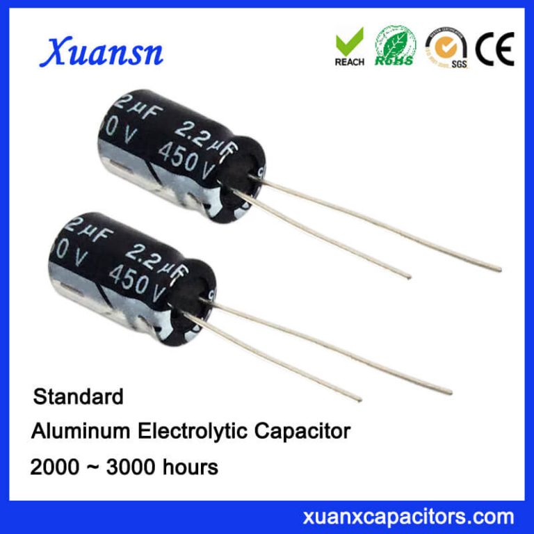 High Voltage 400v 2.2 uf electrolytic capacitor For Sale
