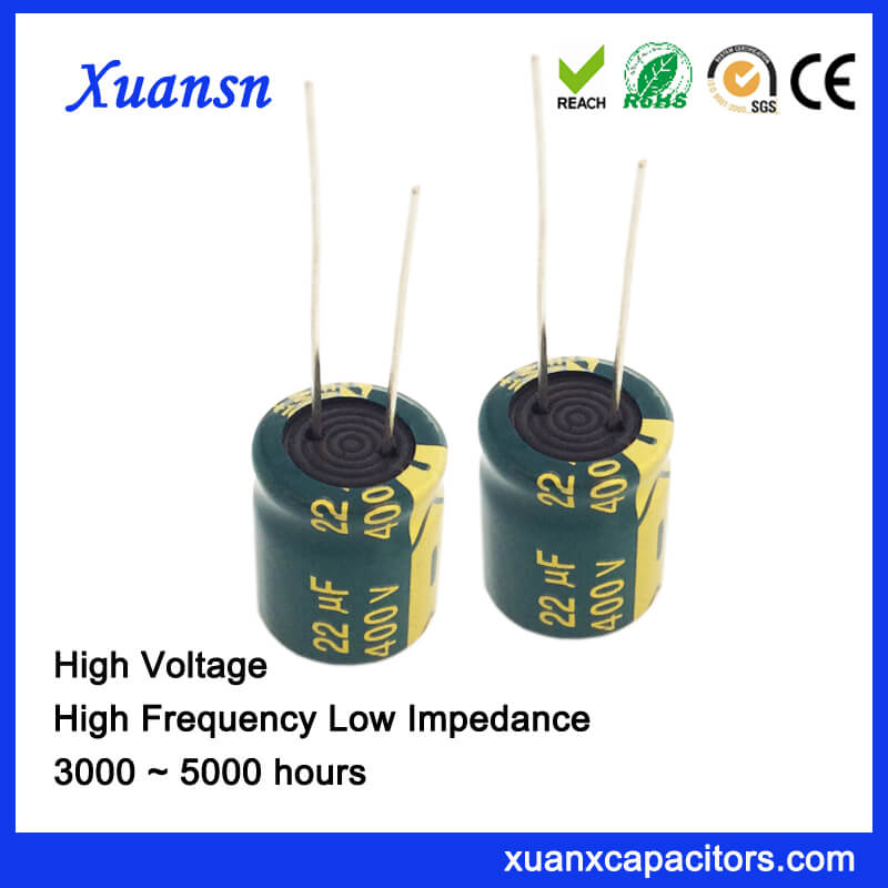 5pcs 400V 22uF 400V CHANG CD26L 16x20mm High quality capacitors