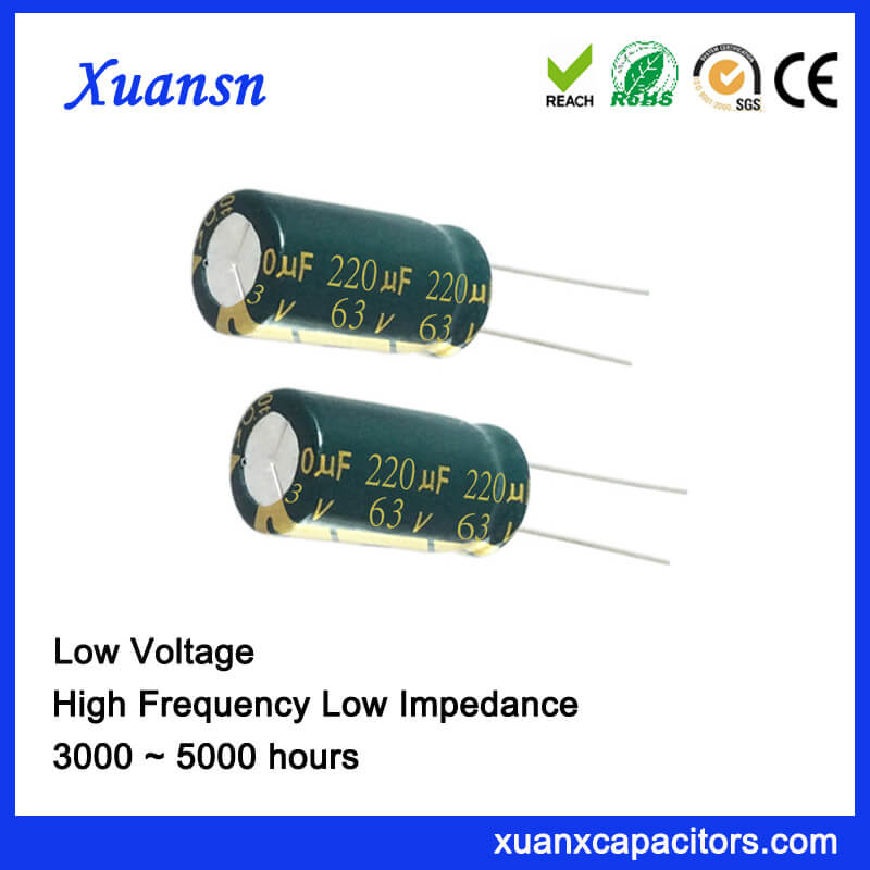 220UF 63V Best Electrolytic Capacitors For Audio Power Supply