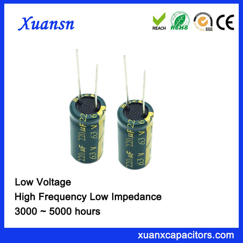 220UF 63V Best Electrolytic Capacitors For Audio Power Supply
