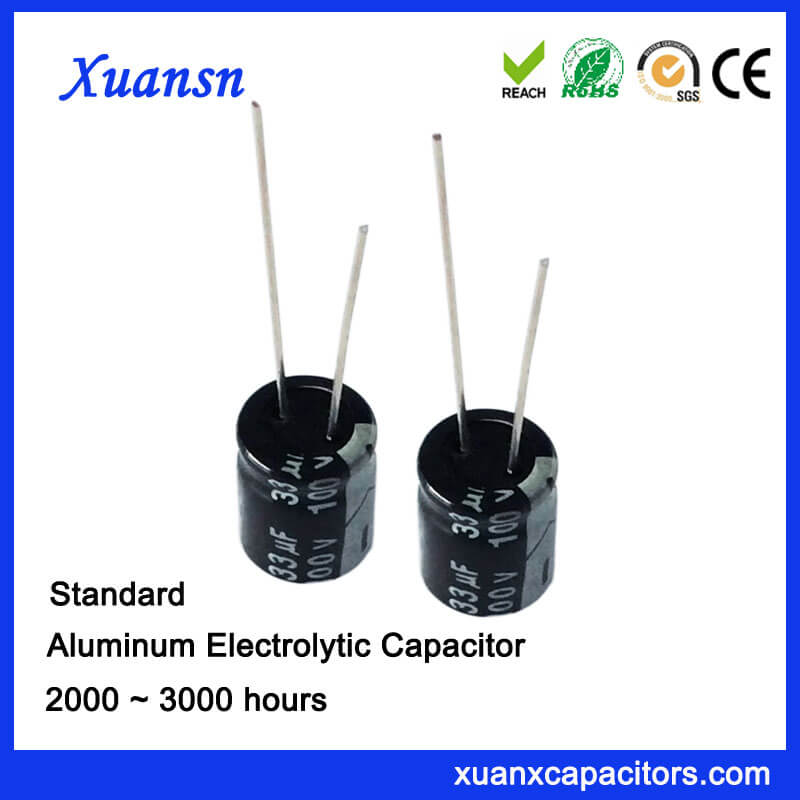 5x smd electrolytic capacitor 33uf 100v 