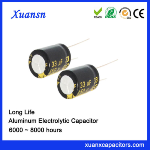 Long Life Electrolytic capacitor For Street Lamp Power Supply