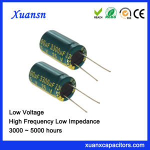 3300uf 25v Electrolytic Capacitor For LED Power Supply