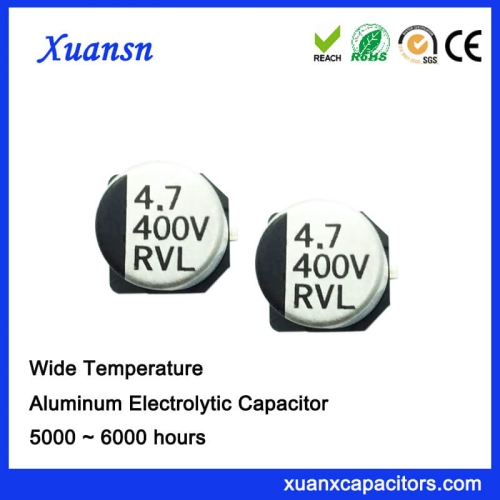 Wide Tempedance 4.7UF 400V Electrolytic Capacitor