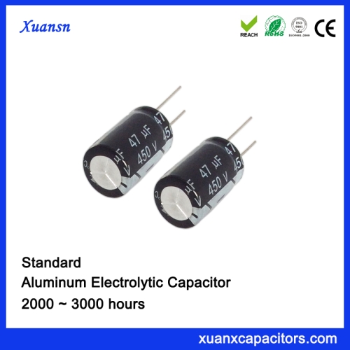 Standard 47uf 450v Electrolytic Capacitor