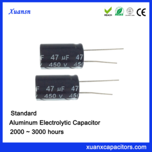 Standard 47uf 450v Electrolytic Capacitor