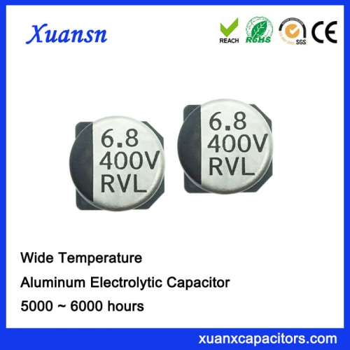 High Quality SMD 6.8UF 400V Electrolytic Capacitor