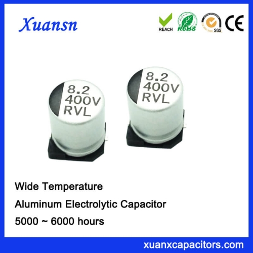 8.2UF 400V Chip Aluminum Electrolytic Capacitor