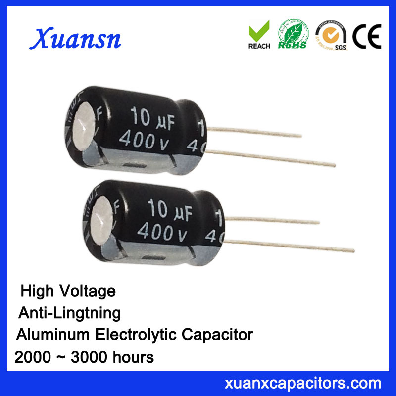 Anti-Lightning PET 400v Electrolytic Capacitor