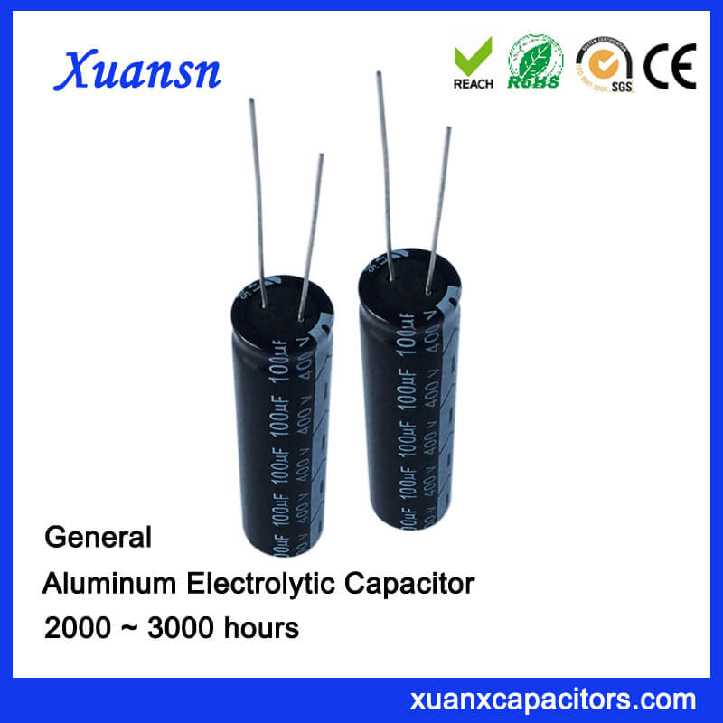 100uf 400v High Voltage Electric Capacitors