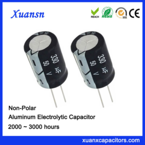330uf 50v Non Polarized Electrolytic Capacitor
