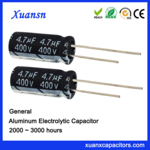 4.7uf 400v Aluminum Electrolytic Capacitor