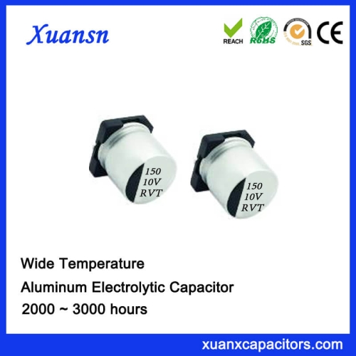 High Quality 150UF 10V 105℃ Surface Mount Capacitor
