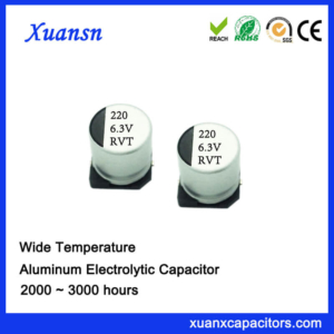 220UF 6.3V 2000Hours 105℃ Standard SMD Capacitor