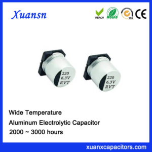 220UF 6.3V 2000Hours 105℃ Standard SMD Capacitor