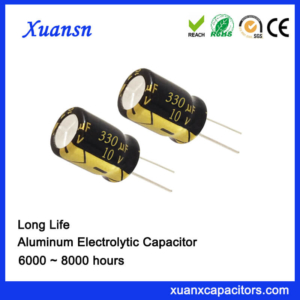 330UF 10V Capacitor Electrolytic Factory For LED Lighting