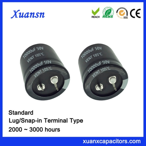 Snap In Electrolytic Capacitor 10000UF 50V 3000Hours