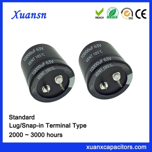 10000uf 63v Larger Standard Snap In Capacitor