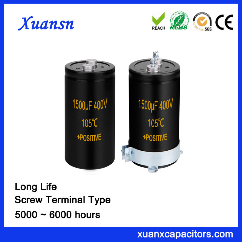 1500uf-400v-1 Screw Capacitor 1500UF 400V Long Life