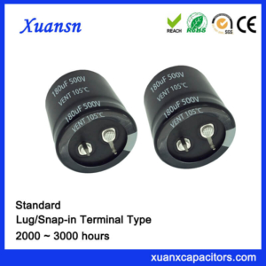 180UF 500V HIgh Quality Standard Snap In Capacitor