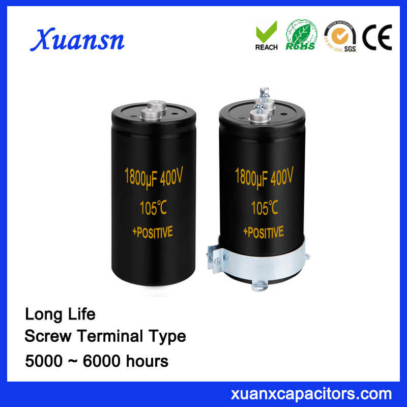 Wholesale Xuansn Screw Capacitor 1800UF 400V Long Life