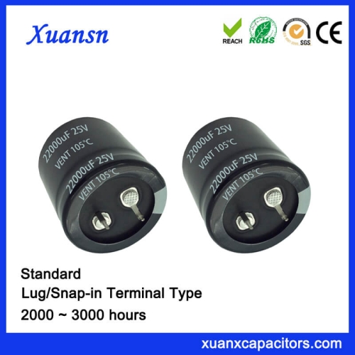 High Quality 22000UF 25V Capacitor Electrolytic