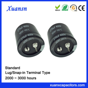 Best Seller 270UF 400V Capacitor Electric Snap In