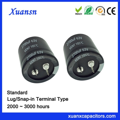 63V 2700UF Capacitor Electrolytic 105℃ 3000Hours