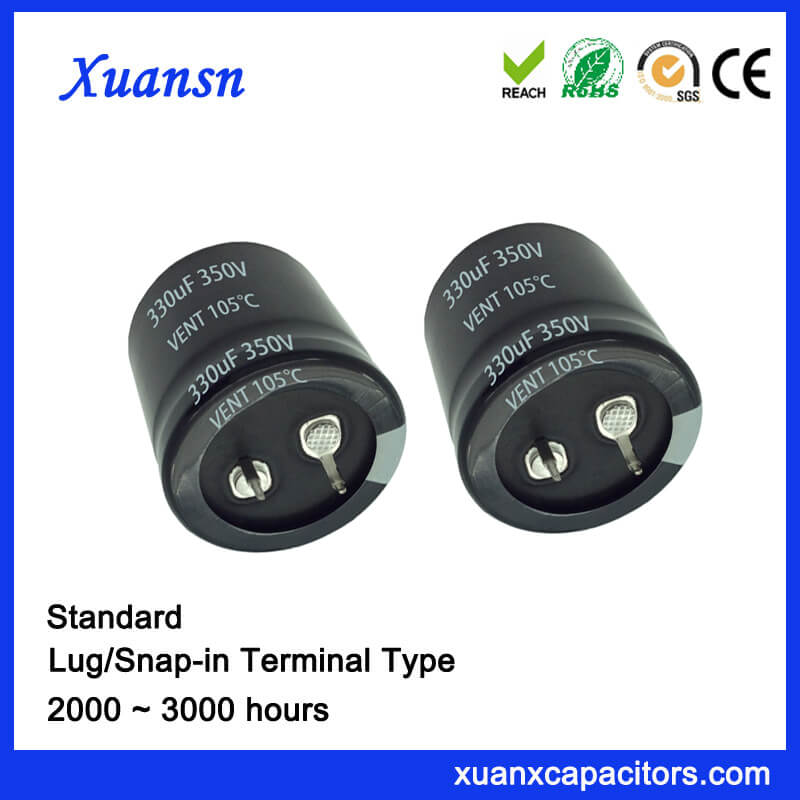 330uf 350v Best Standard Snap In Capacitor Xuansn Capacitor