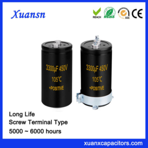 Excellent Quality Screw Capacitor 450V 3300UF Long Life