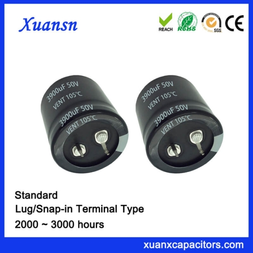 3900UF 50V 30X25MM Standard Snap In Capacitor