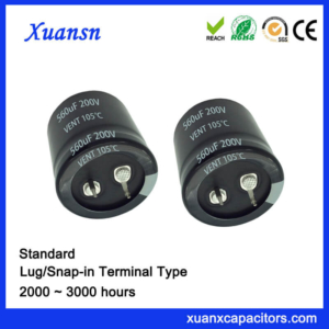 Xuansn Factory 560UF 200V Capacitor Snap In