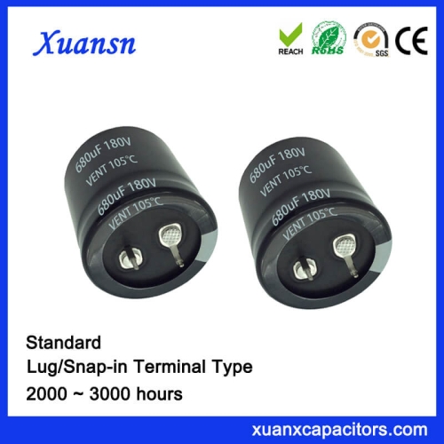 680UF 180V Standard Snap In Electrolytic Capacitor