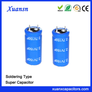 China Manufacturer 2.7V 150 Farad Super Capacitor