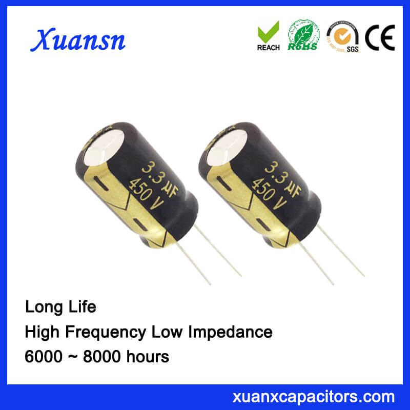 Buy Power Supply Capacitor Electrolytic 450V 3.3UF Long Life