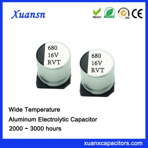 Good Quality 680UF 16V Chip Electrolytic Capacitor