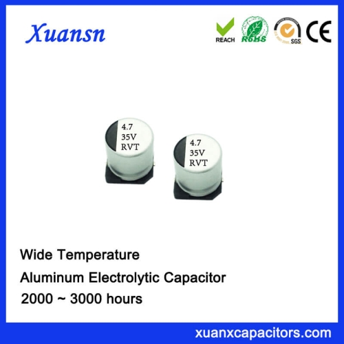 High Stability 4.7UF 35V Standard SMD Capacitor Supplier