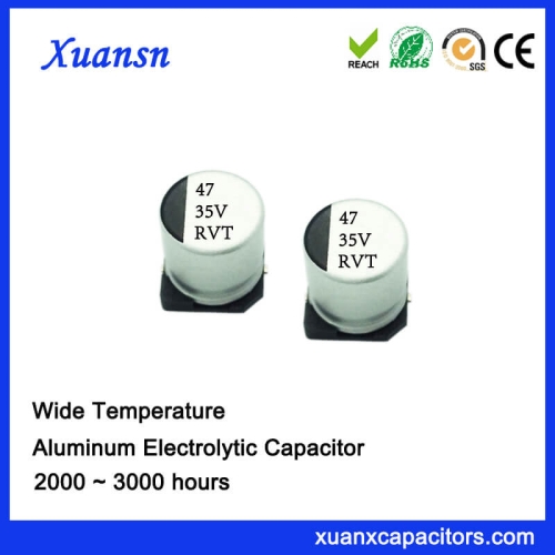 Hot Sale 47UF 35V V-Chip Standard Electrolytic Capacitor