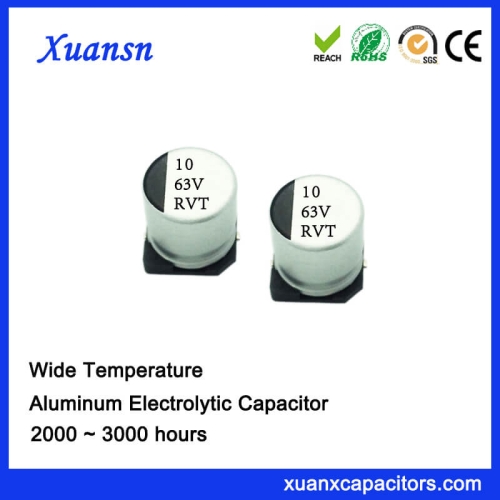 10UF 63V Standard SMD Electrolytic Capacitor Supplier