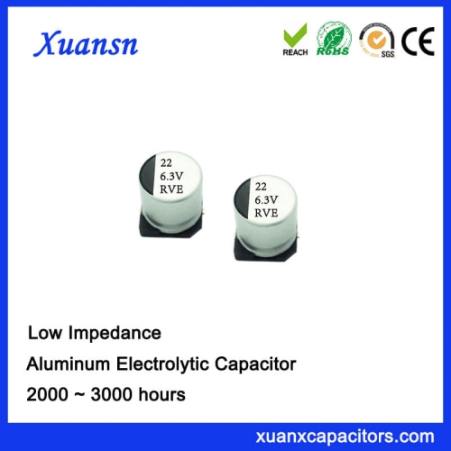High Frequency Low Impedance SMD 22UF 6.3V Capacitor